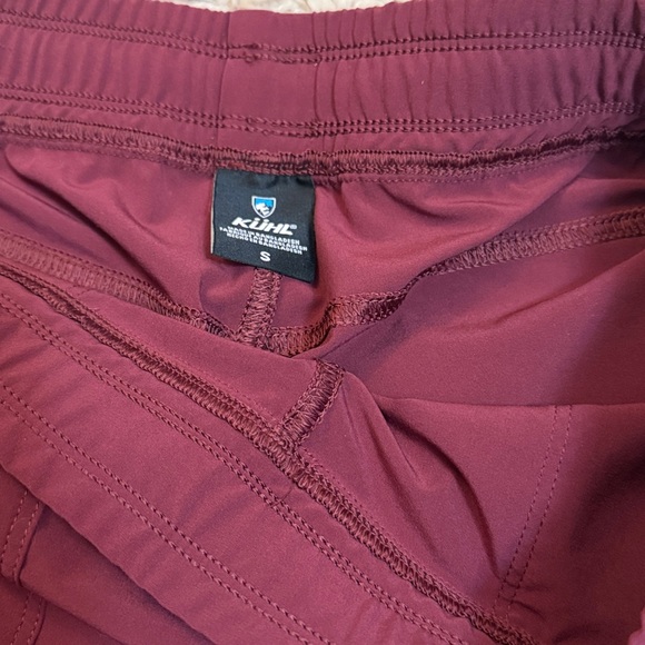 Maroon Active Drawstring Shorts - Picture 5 of 5